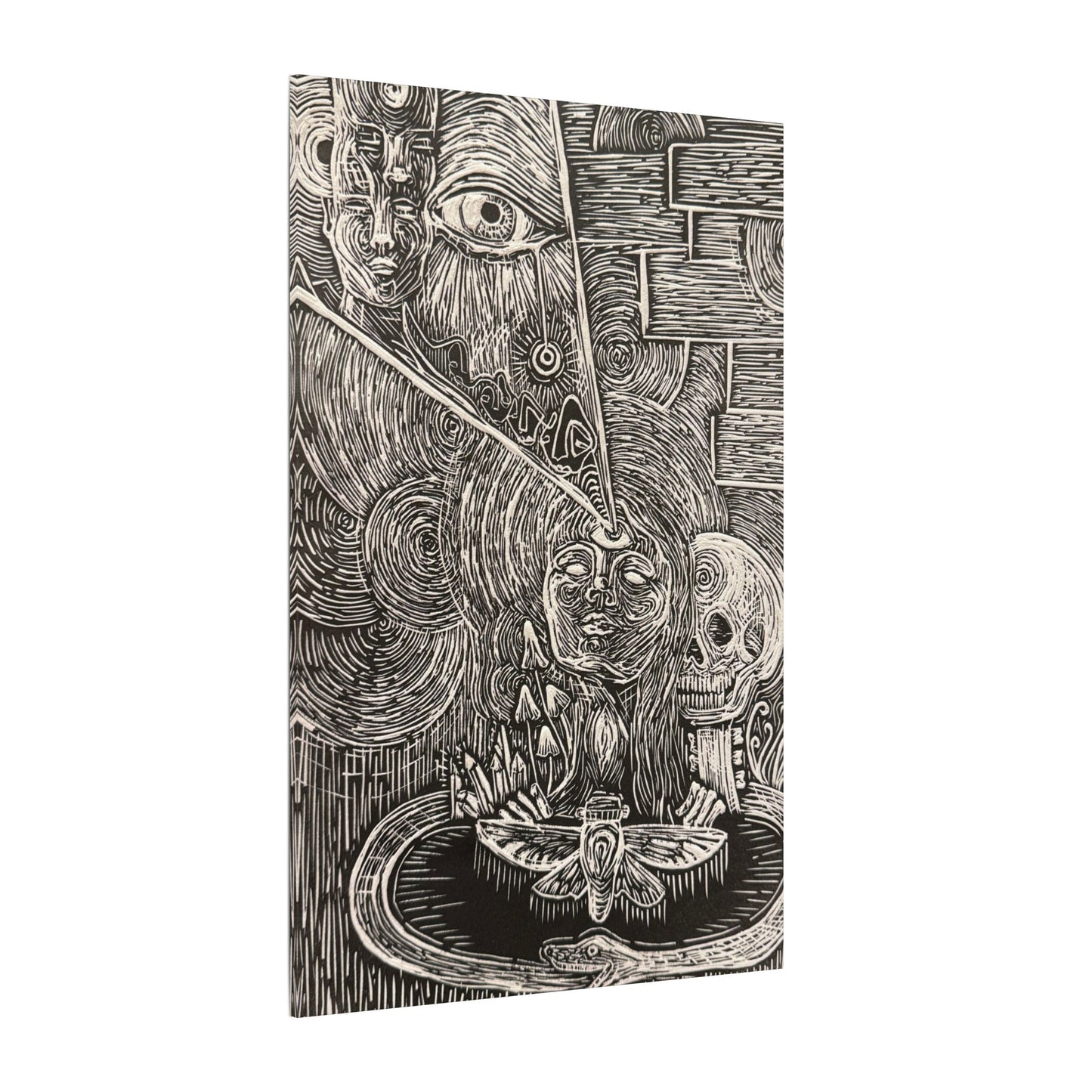 Matte Canvas, Stretched, 0.75" (Multi-Size)