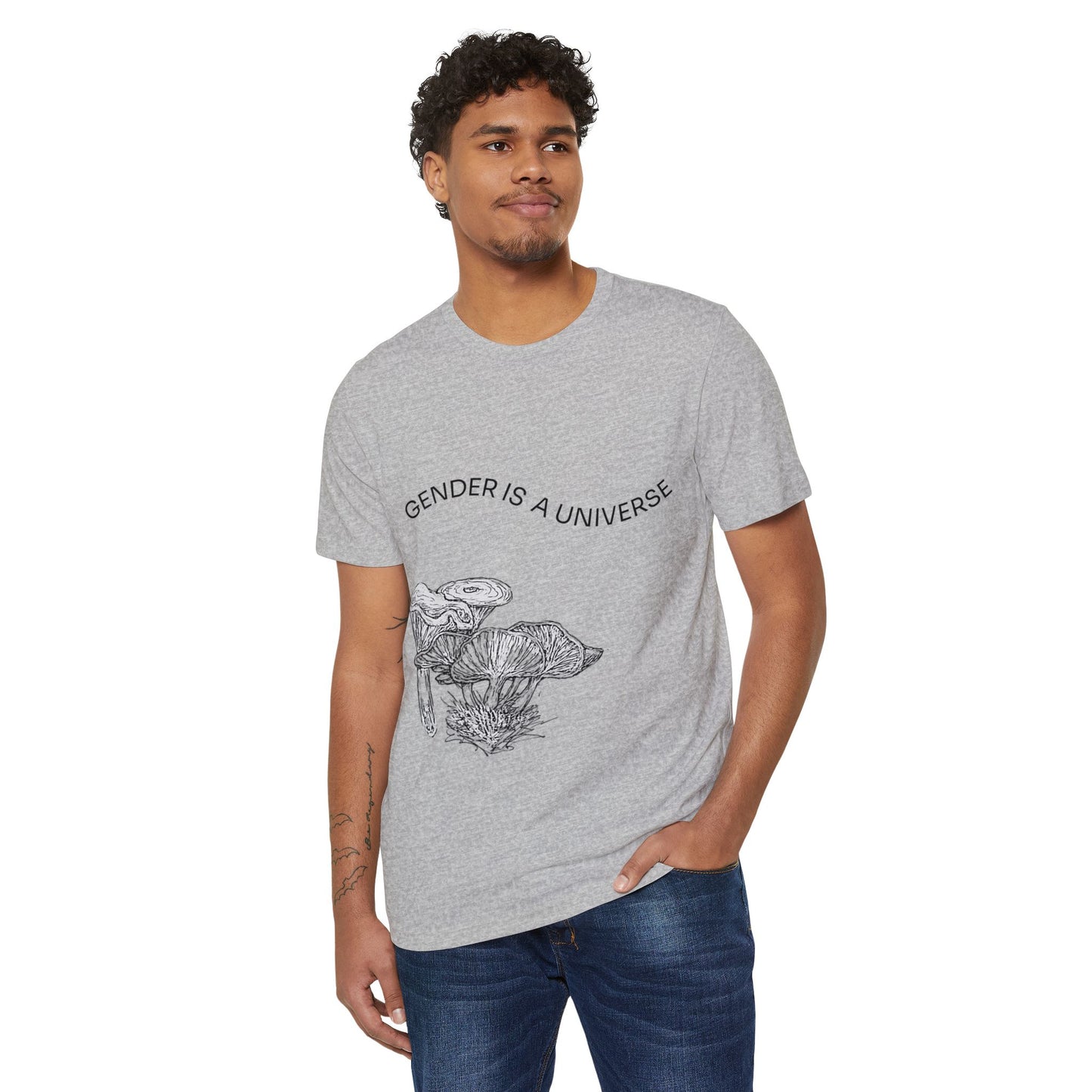 Gender is a Universe Recycled Organic T-Shirt
