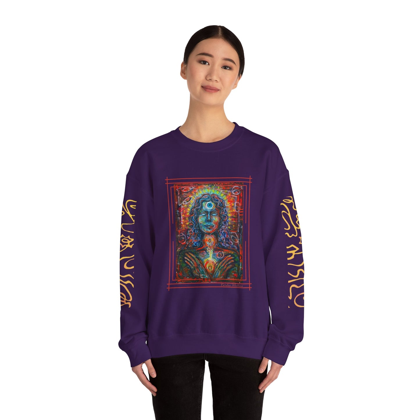 ‘The Weeping Oracle’- Unisex Heavy Blend Sweatshirt