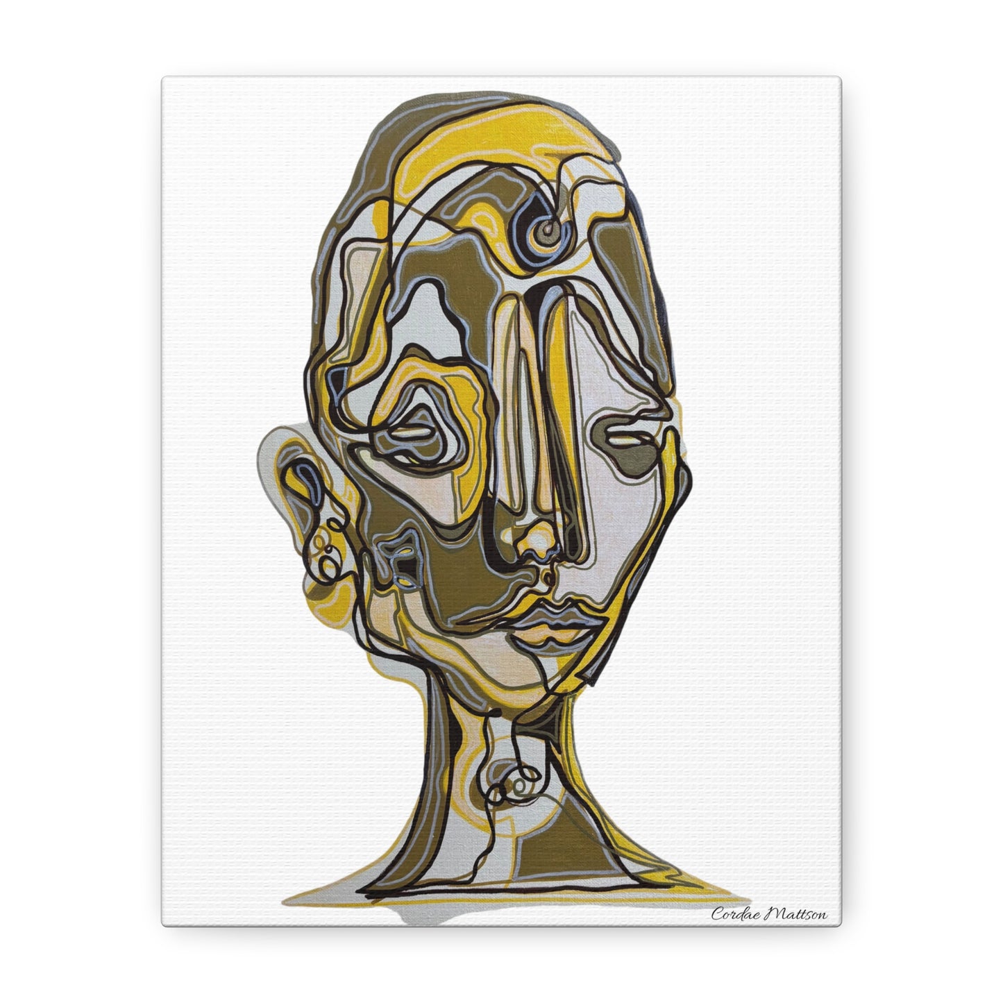 ‘Being’ Matte Canvas, Stretched, 1.25"