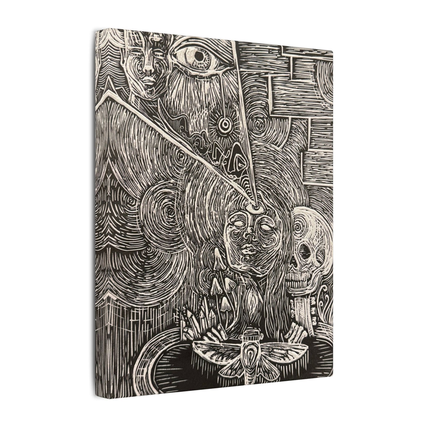 Matte Canvas, Stretched, 0.75" (Multi-Size)