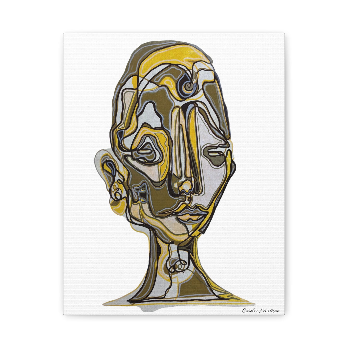 ‘Being’ Matte Canvas, Stretched, 1.25"