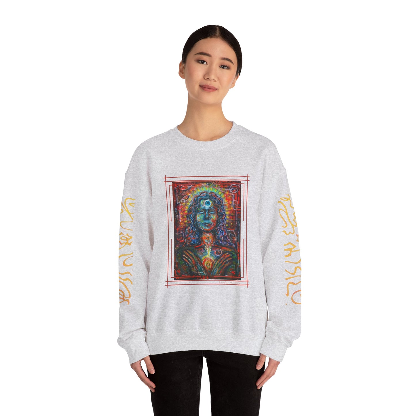 ‘The Weeping Oracle’- Unisex Heavy Blend Sweatshirt