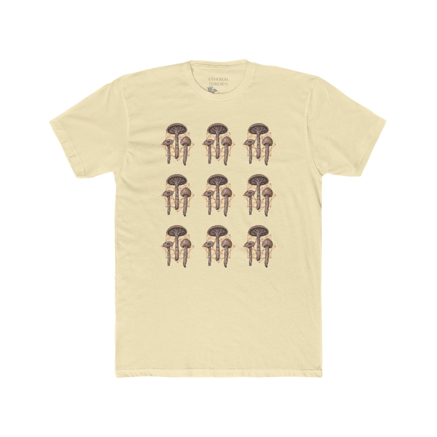 Mushroom Magic Unisex Cotton Crew Tee