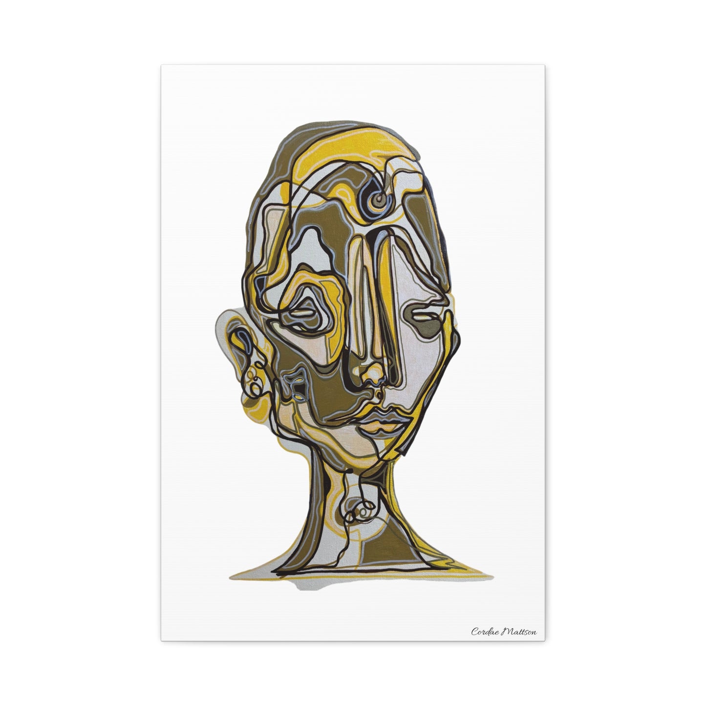 ‘Being’ Matte Canvas, Stretched, 1.25"