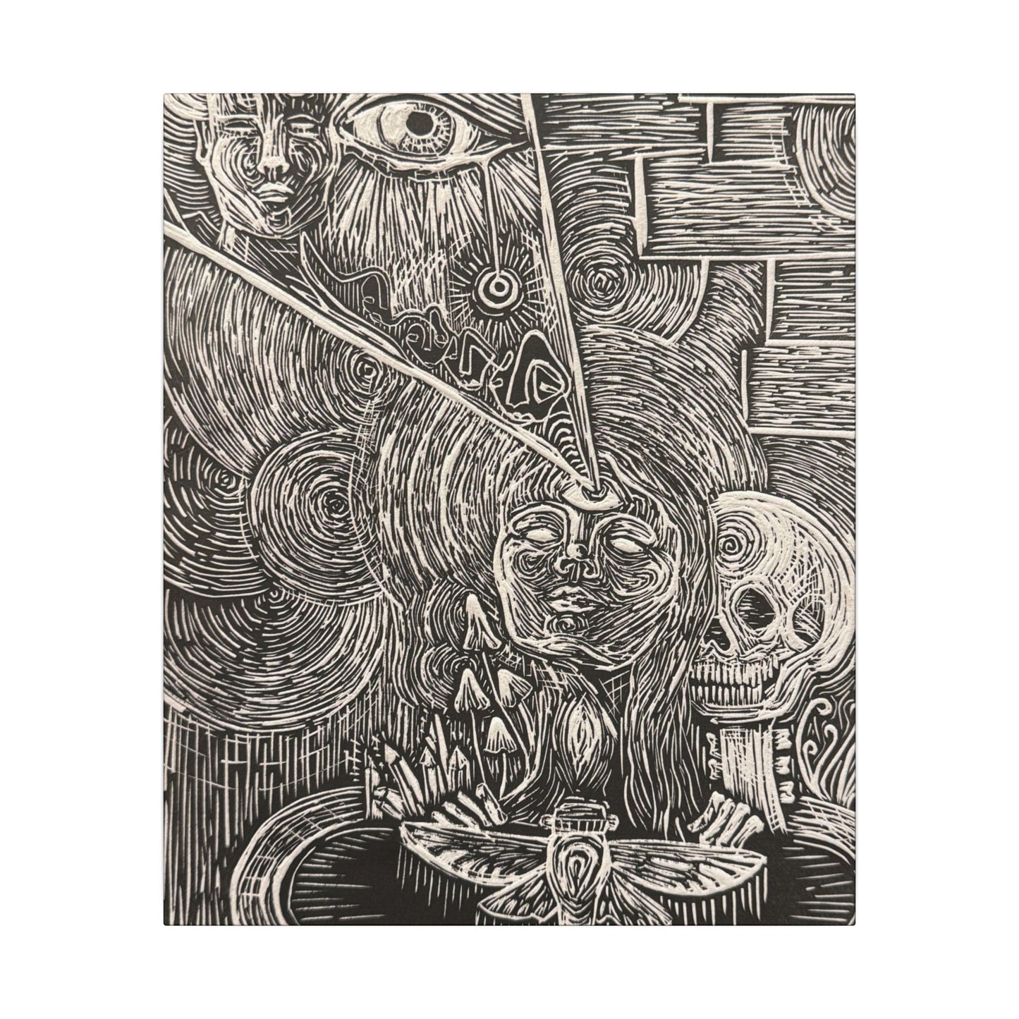 Matte Canvas, Stretched, 0.75" (Multi-Size)