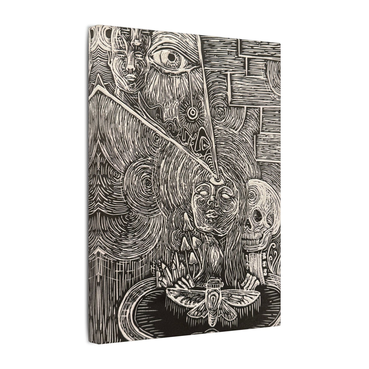 Matte Canvas, Stretched, 0.75" (Multi-Size)