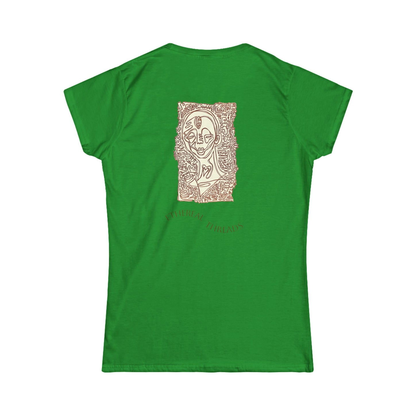 ‘Surrounding Energy’ - Femme Cut Softstyle Tee