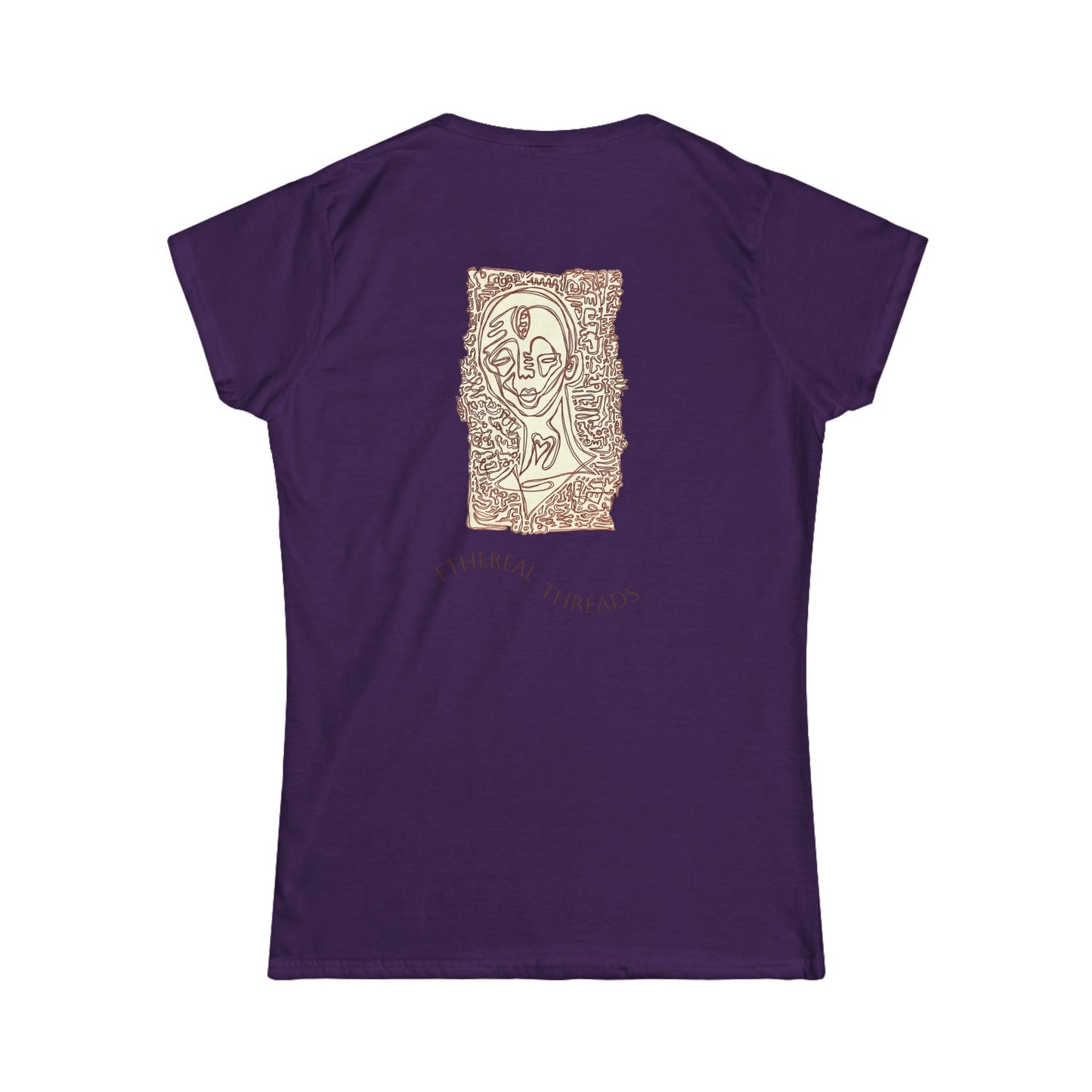 ‘Surrounding Energy’ - Femme Cut Softstyle Tee