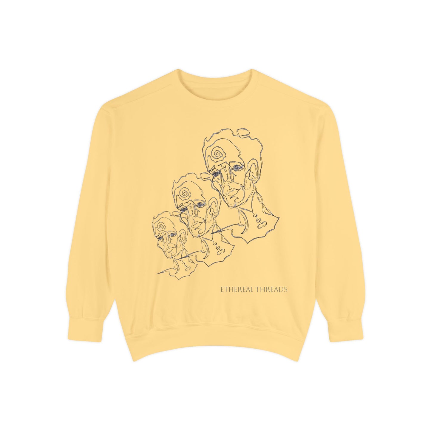 Unisex Garment-Dyed Sweatshirt