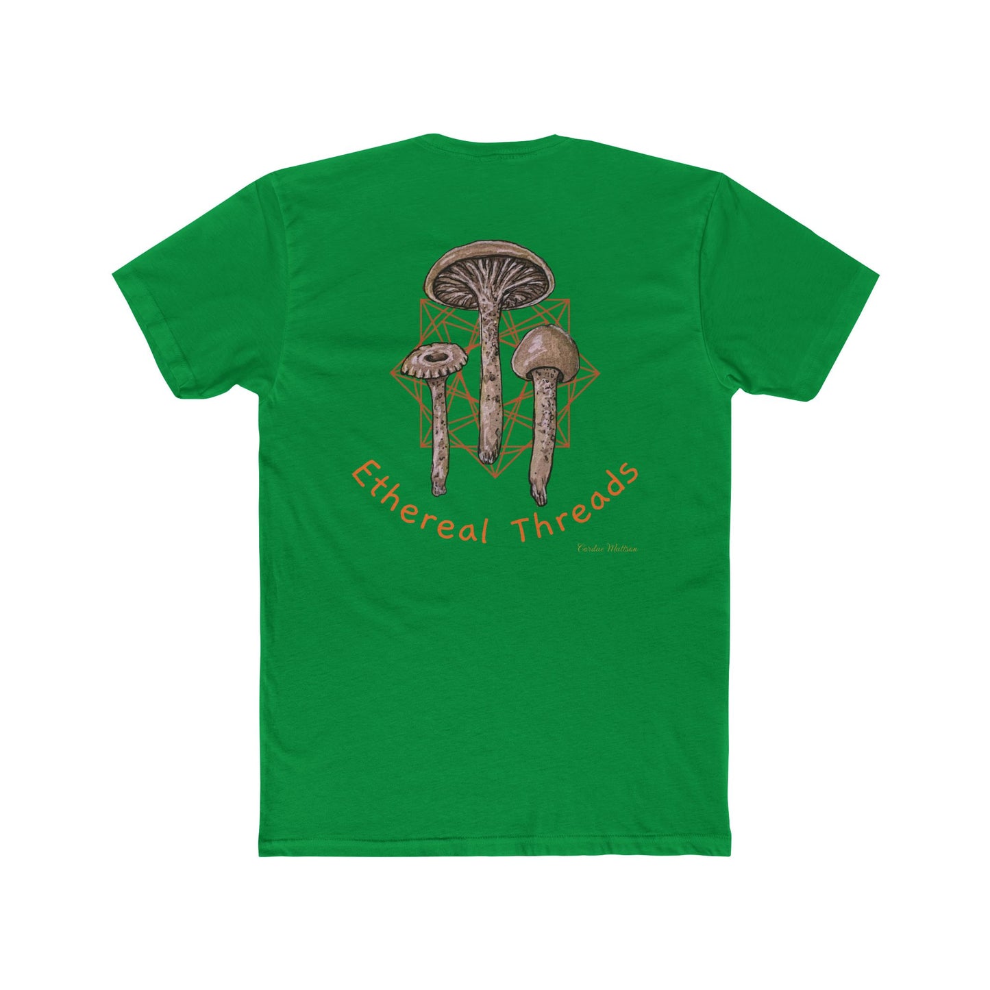 Mushroom Magic Unisex Cotton Crew Tee