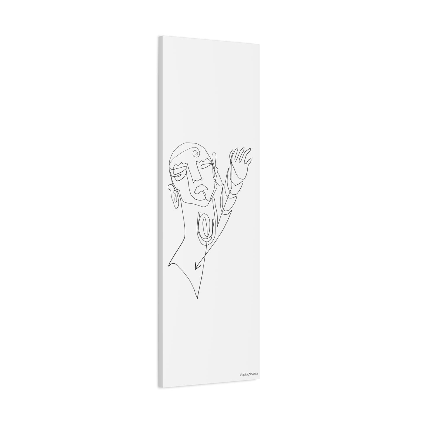 ‘Reaching’ Matte Canvas, Stretched, 1.25"