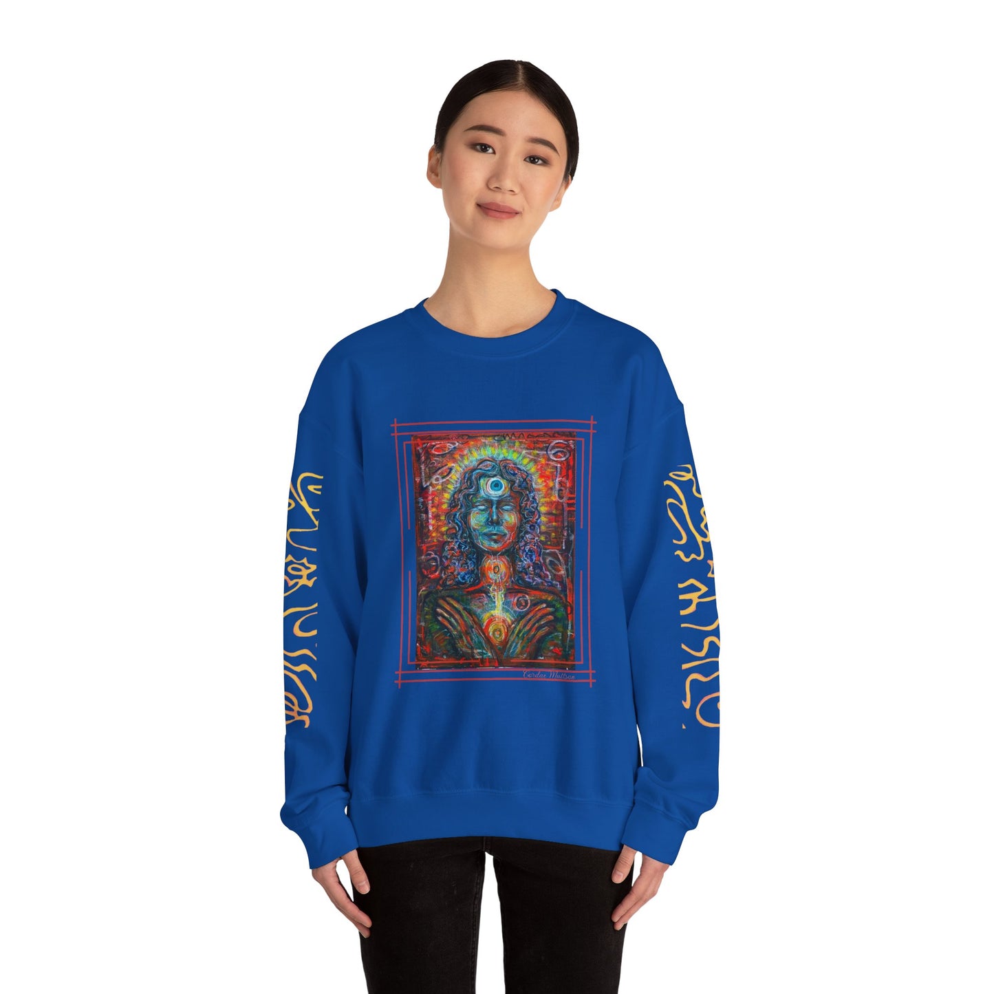 ‘The Weeping Oracle’- Unisex Heavy Blend Sweatshirt