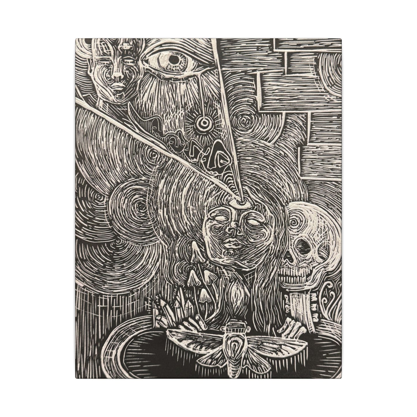 Matte Canvas, Stretched, 0.75" (Multi-Size)