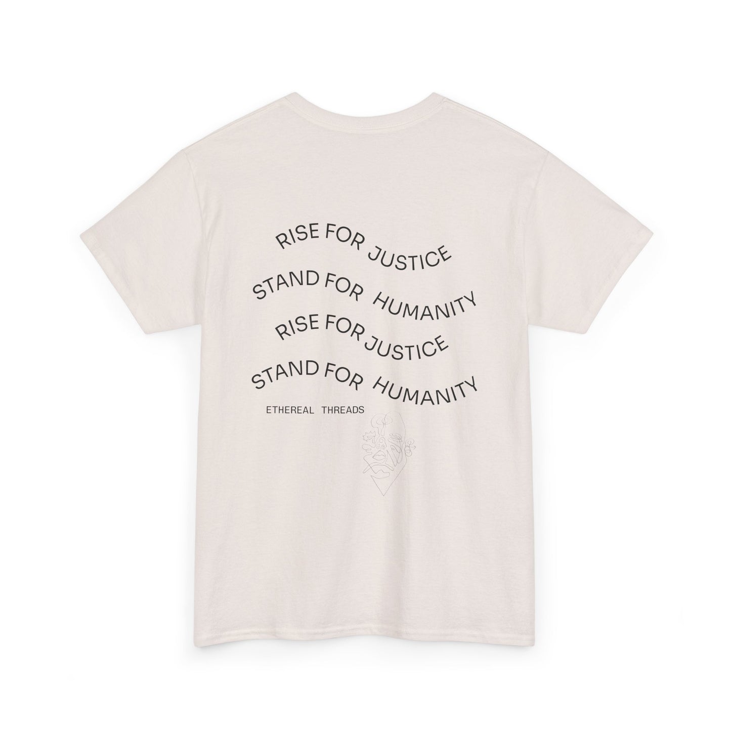 Rise for Justice Heavy Cotton Tee