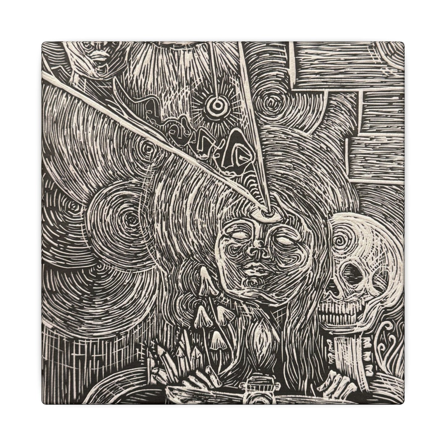 Matte Canvas, Stretched, 0.75" (Multi-Size)