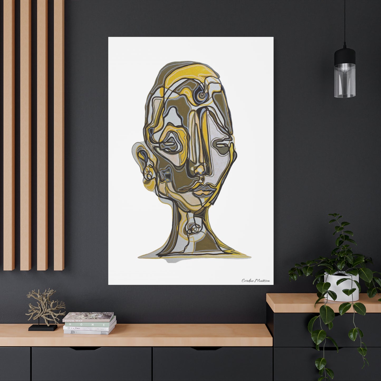 ‘Being’ Matte Canvas, Stretched, 1.25"