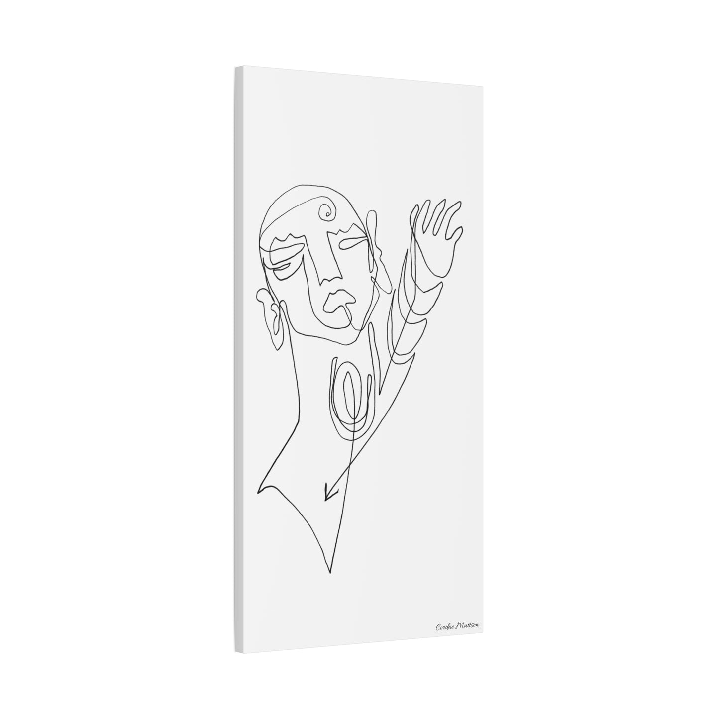 ‘Reaching’ Matte Canvas, Stretched, 1.25"